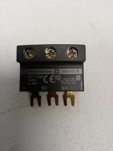 Used Telemecanique GV1-G09 Terminal Block 600V 63A GH