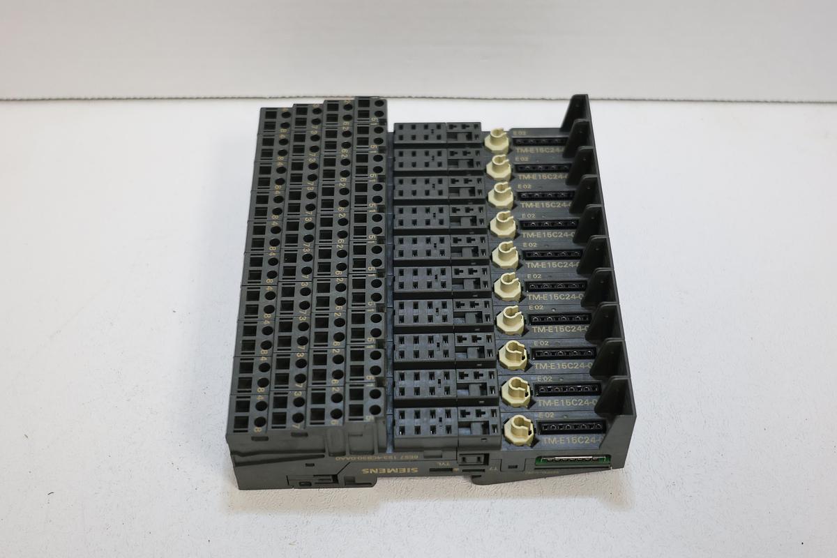 Used Siemens SIMATIC DP ET200S Terminal Modules Lot of 10 6ES7 193-4CB30-0AA0 TM-E15C24-01