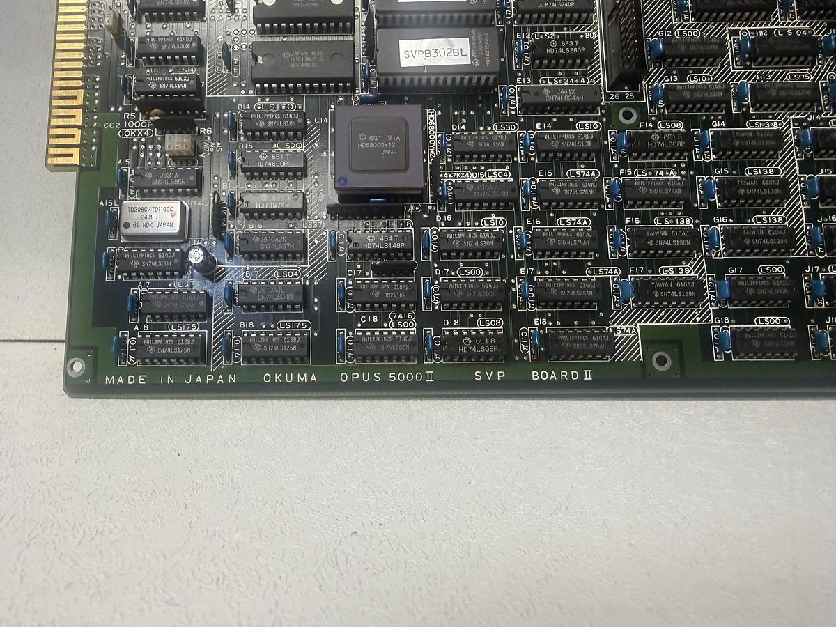 Used OKUMA Opus 5000 II SVP Board II E4809-436-016-D | CNC Control PCB GHA-37