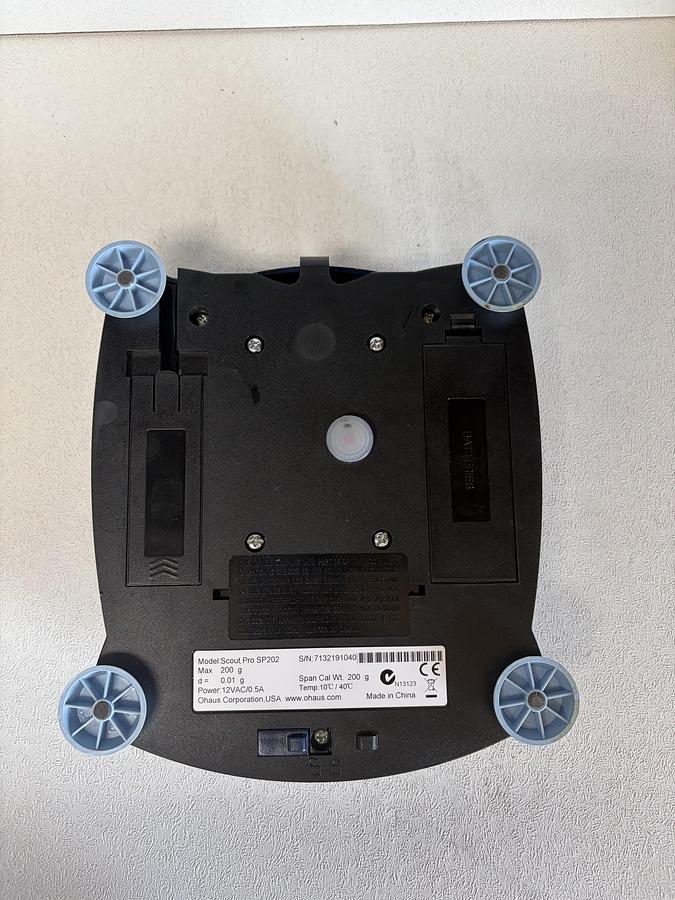Used Ohaus SP202 Scout Pro Portable Balance / Scale, 200g Capacity GHC-47