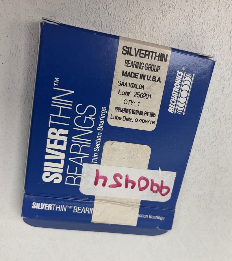 Used Silverthin Bearing Group SAA10XL0A GHC-27