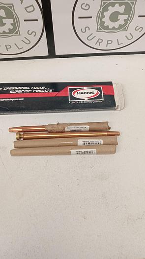 Used Lot of 4 Harris Acetylene Cutting Tips 6290-0NFFL 8" GH110