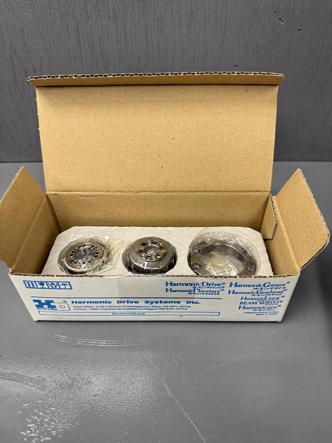 Used Harmonic Drive CSG-14-100-2A-R-SP4615 Component Set GHC-25