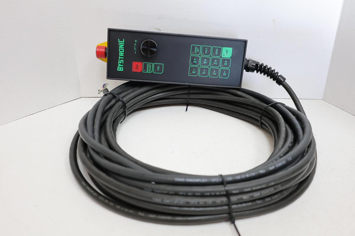 Used BYSTRONIC BYSTAR MPG Hand Jog Pendant With Cable -GHB-3