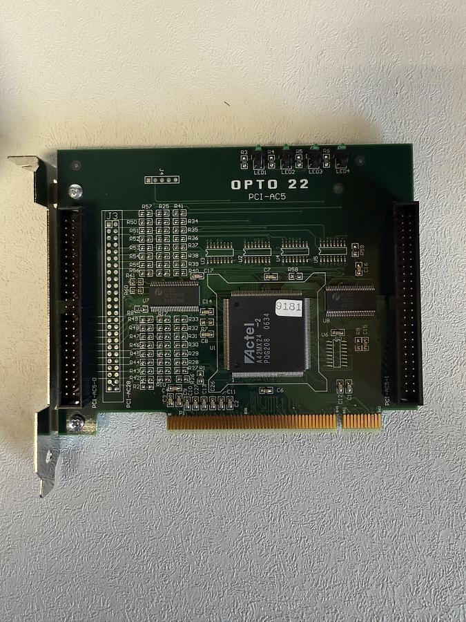 Used New In Box; Opto 22 PCI-AC5 Interface Card 6' Cable GHC-27