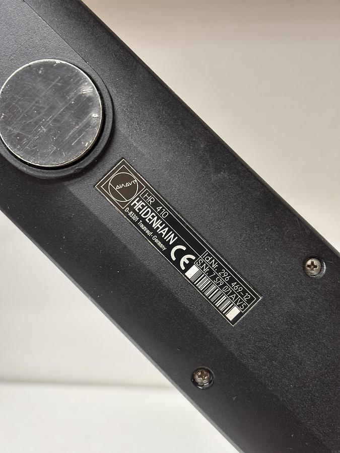 Used HEIDENHAIN HR 410 Handwheel – Id.Nr. 296 469-12 With Cable 29646705 GHA-160