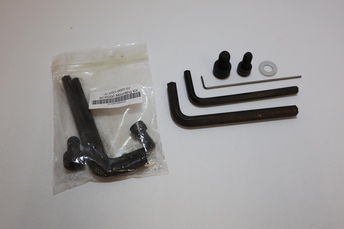 Used SCR200 Mounting Kit A-1085-0005-02 Hardware Kit w/ Allen Keys & Fasteners