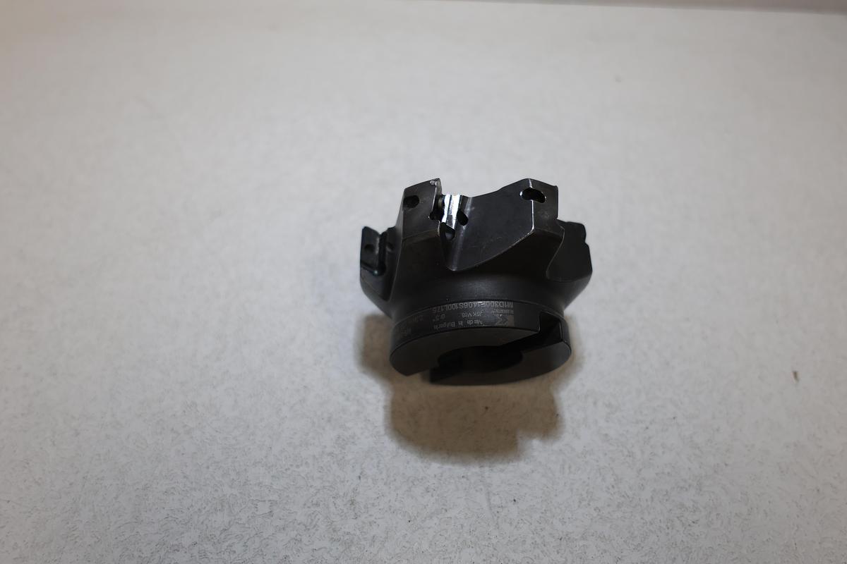 Used Walter Face Mill Cutter Head MS-2168 Indexable Shell Mill Used 2.0" Max Ramp