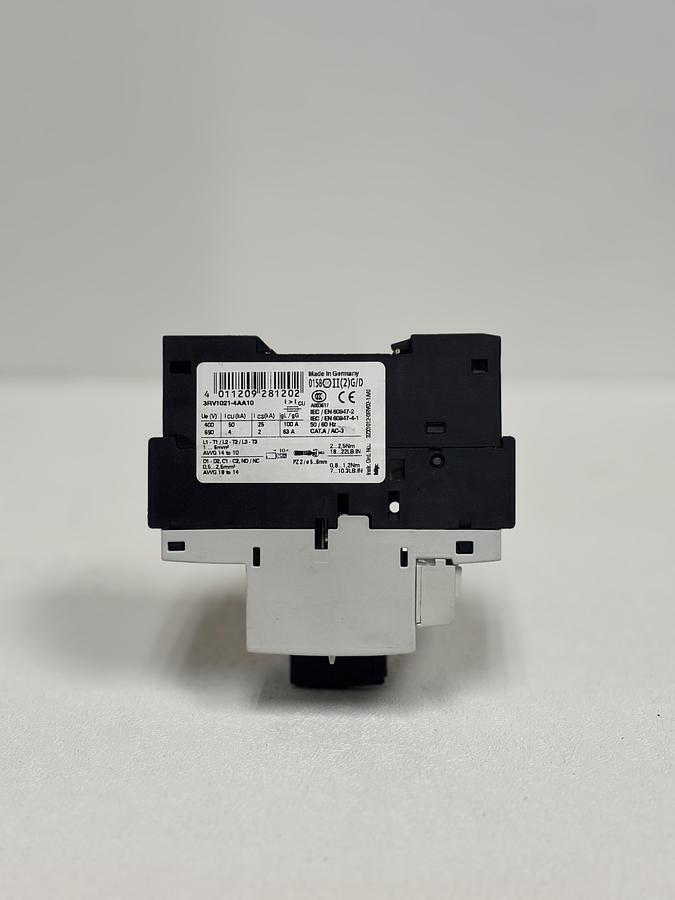 Used Siemens 3RV1021-4AA10 Circuit Breaker GHC-40