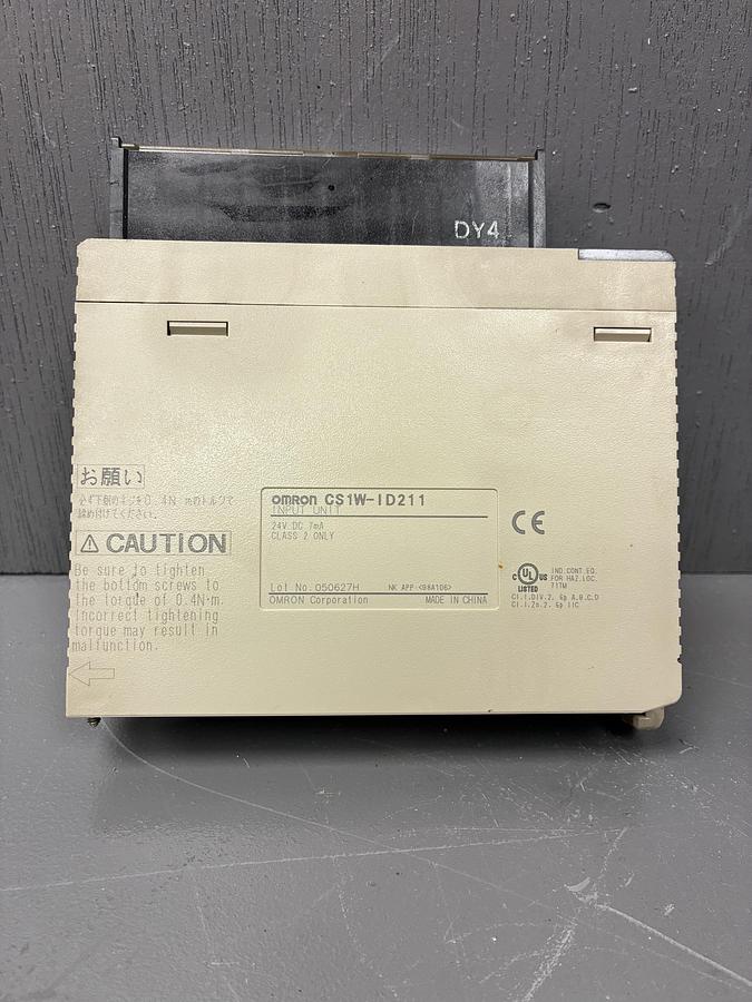 Used OMRON CS1W-ID211 Digital Input Module | 16-Point, 24V DC | For CS1 Series PLC GHC-34