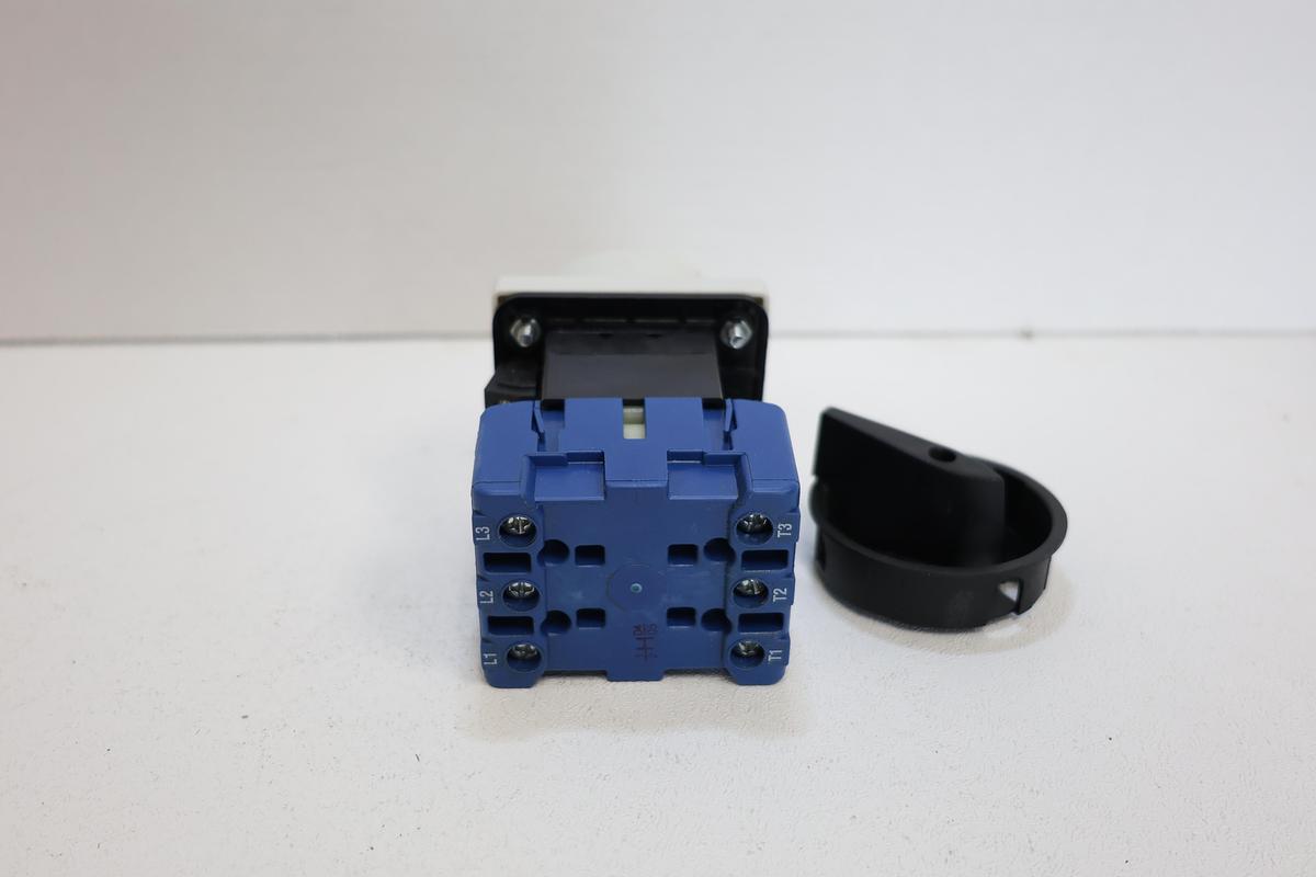 Used Kraus & Naimer KG41 Rotary Disconnect Switch 40A 600V 3-Pole Industrial Cam Switch