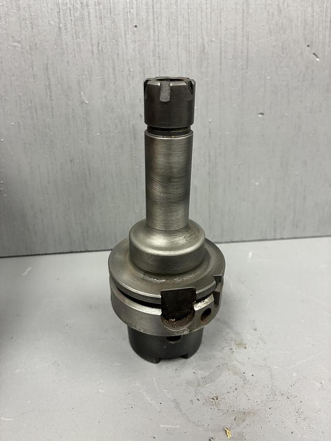 Used HSK-A63 ER16X120 M G2.5 20K RPM Collet Chuck Tool Holder HSKA63 GHC-7