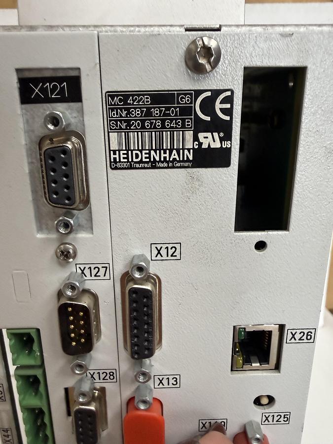 Used Heidenhain MC422B ID 387 187-01 GHC-52