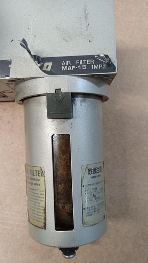Used Taiyo Air Regulator W/ Filter, Lubricator & Solenoid Valve GH501