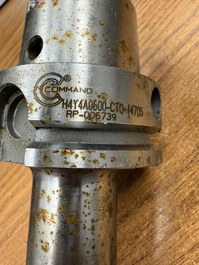 Used COMMAND H474A0500-CTO-14705 SHRINK FIT TOOL HOLDER GHA-GS50