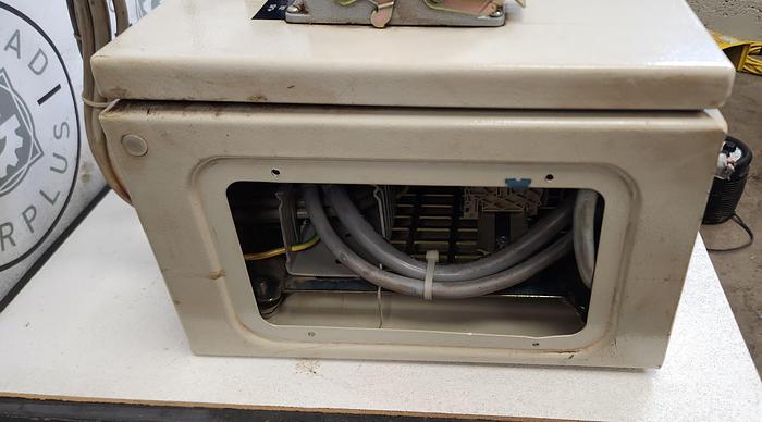 Used 20x12x8 Electrical Box 4 Encl. Gland Plate w/16 SS Connector 16 Pin Male 600 V - GHB-88