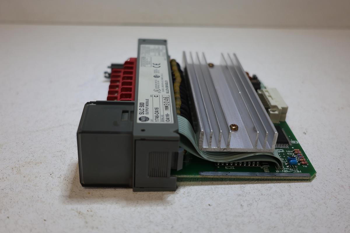 Used Allen-Bradley SLC 500 1746-IA16 Input Module 85–132VAC Ser C PLC GHA-185