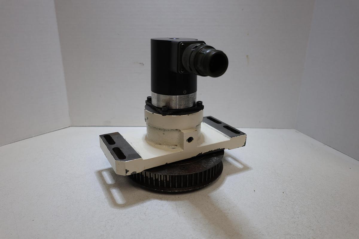 Used Fanuc A86L-0027-0001#002 Position Coder Unit w/ Pulley & Mount Used