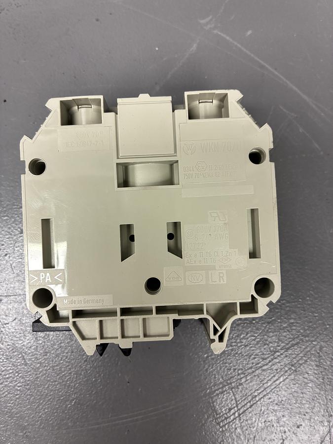 Used WIELAND WKN-70/U 600V 170A GHC-37