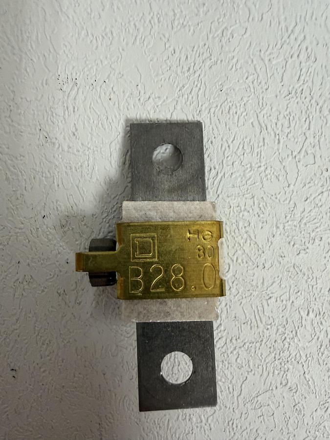 Used Square D B-32 Overload Relay Thermal Unit