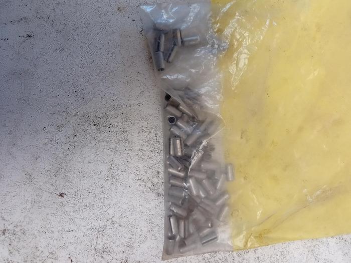 Used 81 Pcs Slotted Spring Roll pins 1/4 X 1/2 Zinc C19-250-0500-ZM GH117