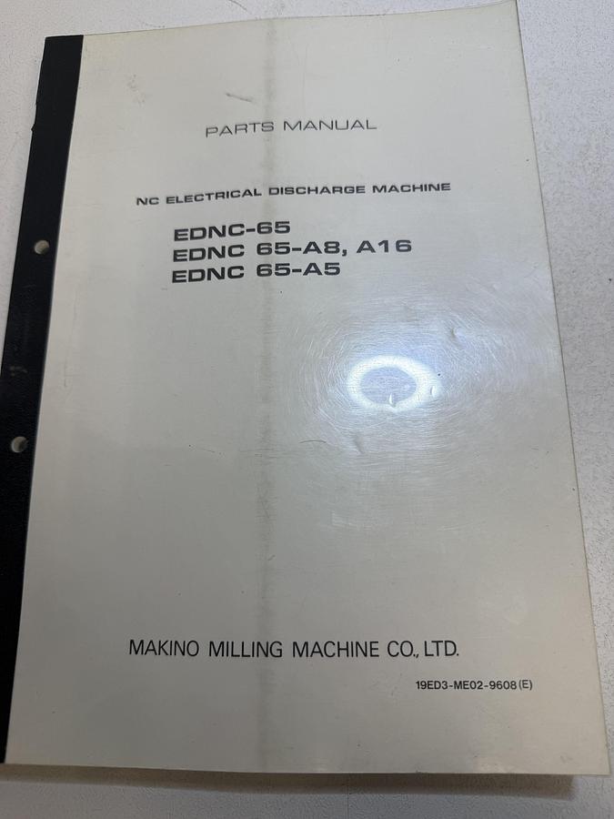 Used NC Electrical Discharge Machine Guide, Makino Milling Machine Parts Man GHGC-22