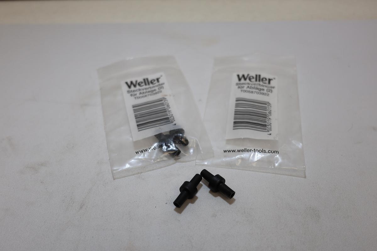Weller T0058703922 Plug-On Connector for WDH Safety Rests Lot of 4 New