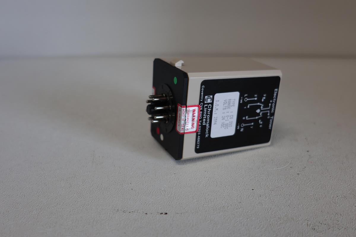 Used Chromalox Electronic Timer CS-353 – Industrial Control Timer