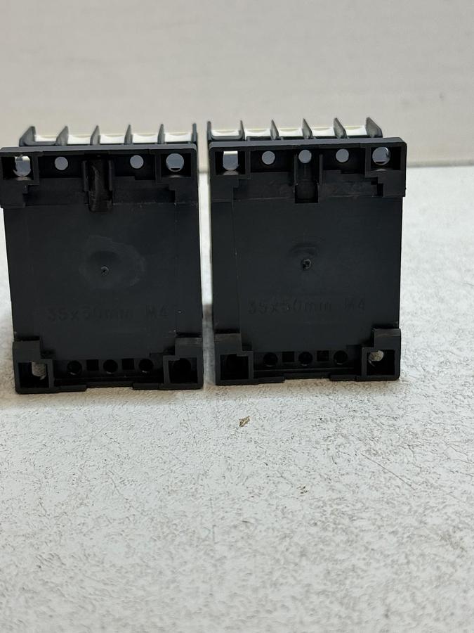 Used Lot of 2 Schneider Electric Telemecanique LP1K09 01BD3 24VDC 9A 3-Pole Contactors GHA-105