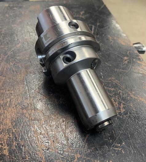 Used Kennametal HSK63AHC12090M Hydraulic Tool Chuck GHA-gs13
