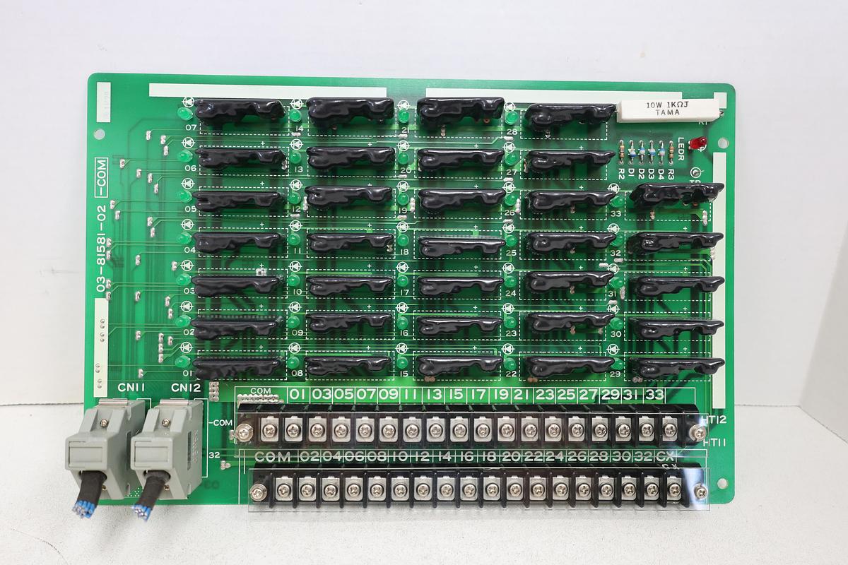 Used Mitsubishi 03-81581-02 Relay Board Mazak CNC Circuit Board GHA-48