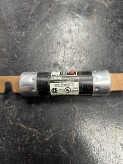 Used Lot of 2 - Bussman FuseTron FRN-R-100 Class RK5 Fuses 100A 250V - GHB-63-D14