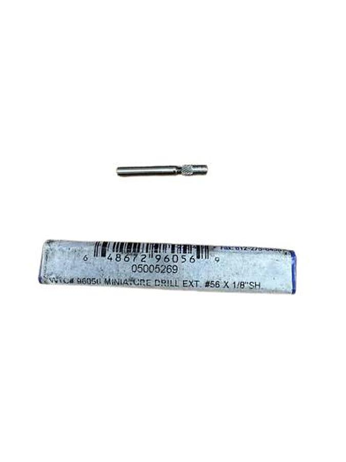 Whitney Tool 1/8" Shank Miniature Drill Extension – #62 Drill Size