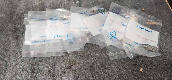Amphenol 36800-RFX Coaxial Connectors (Lot of 10) - GHGC-D1