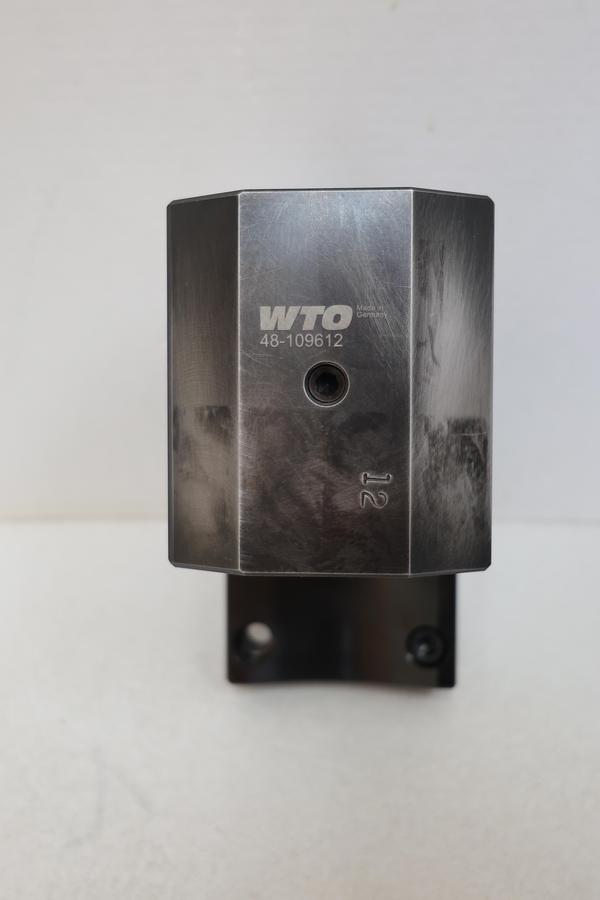 Used WTO 48-109612 Combination Tool Holder 1-1/2" ID for Mazak CNC Lathe