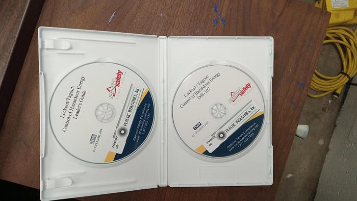 Used Logout/Tagout Safety Training DVD Kit - GHGC-D19