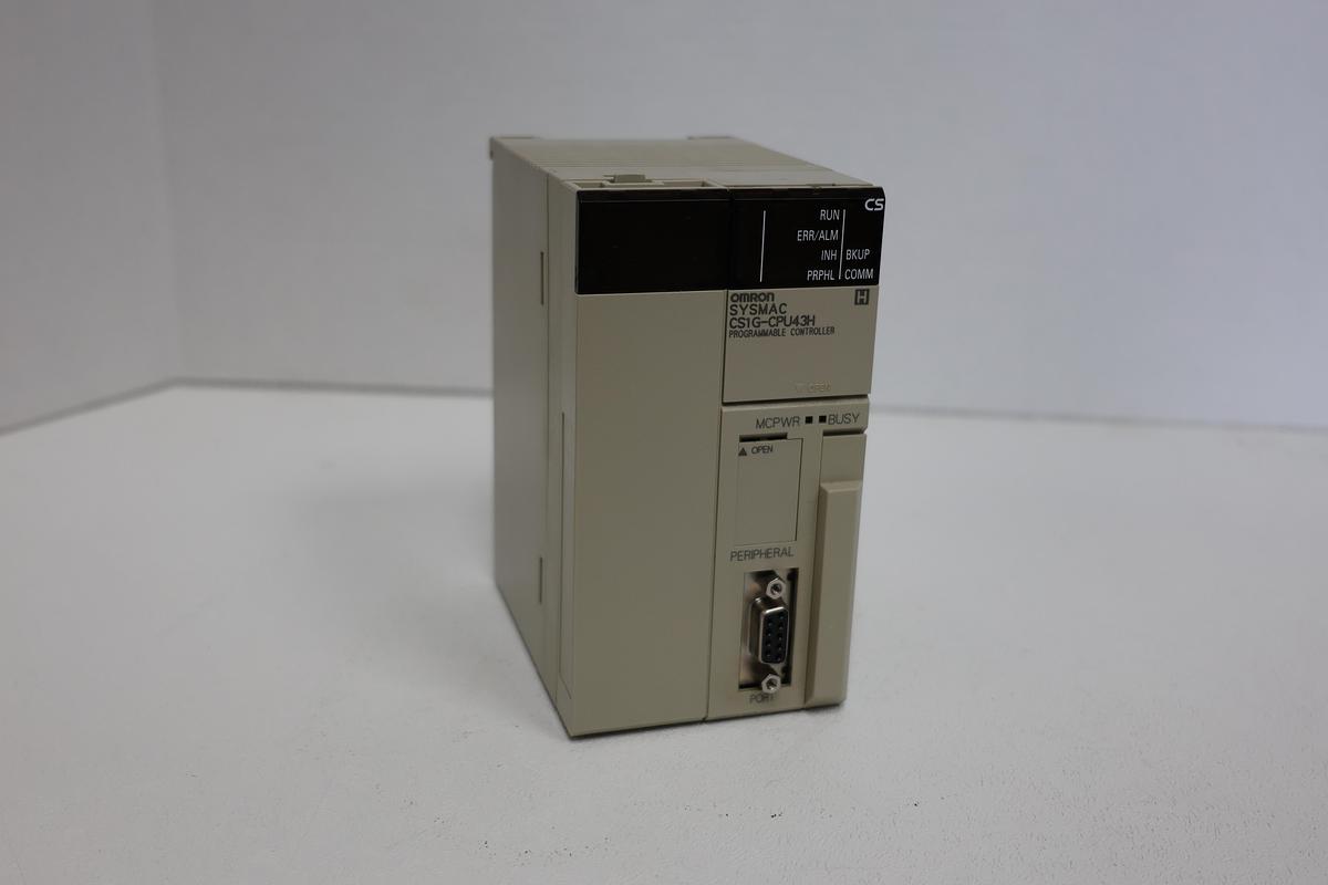 Used Omron CS1G‑CPU43H PLC CPU Module – SYSMAC CS1 Series GHC-36