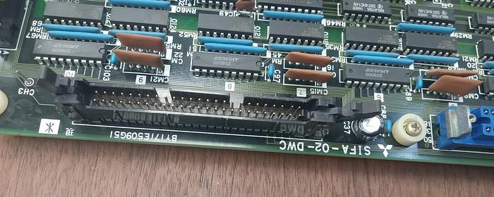 Used MITSUBISHI CIRCUIT BOARD SIFA-02-DWC BY171E509G51 - GHA-18