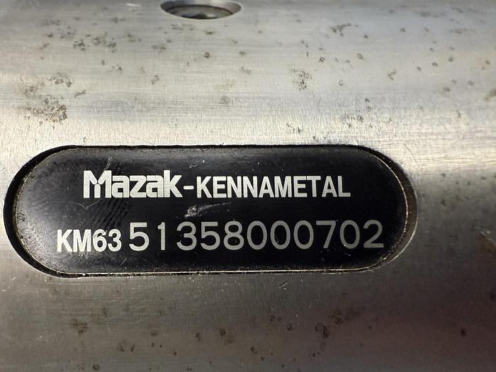Used KENNAMETAL-MAZAK INTEGREX KM63 51358000702-1.50" BB HOLDER WITH COLLANT GHA-159