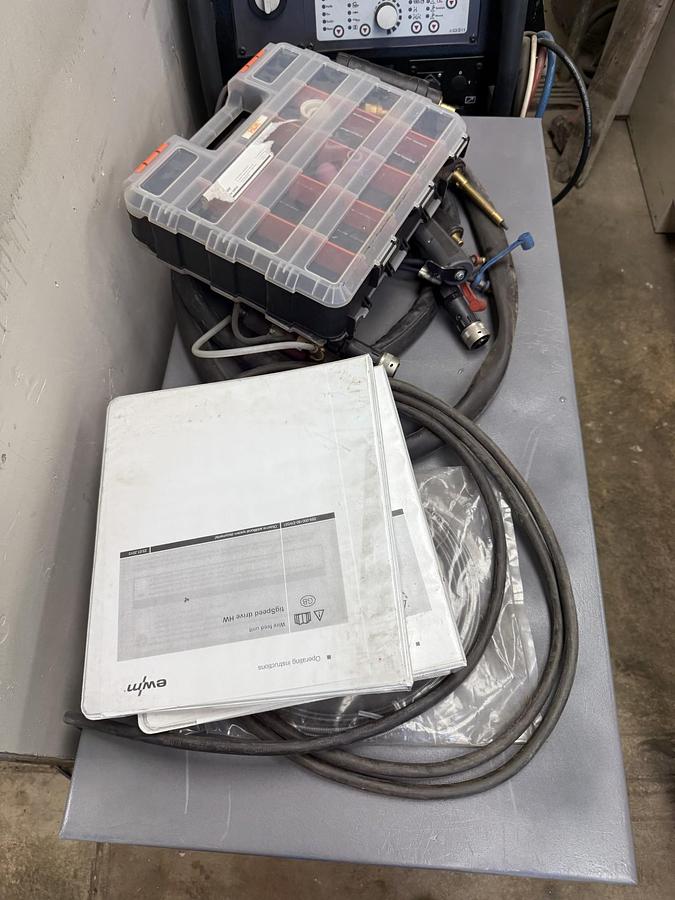 Used EMW TigSpeed Continuous Drive 45 Hotwire System – Precision TIG Welding Feeder