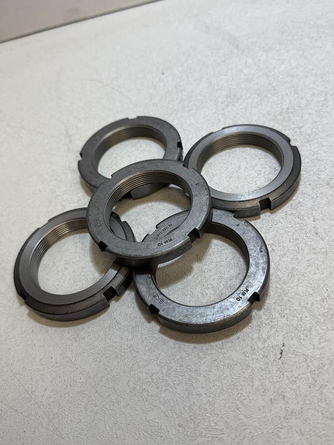SKF KM10 Lock Nut M50x1.5 70mm OD 61mm Face 11mm Width Box of 5 GHA-102