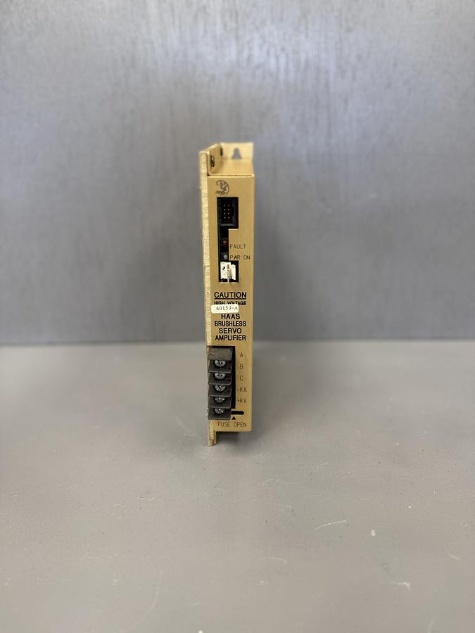 Used HAAS Brushless Servo Amplifier 4015J-A GHA-17