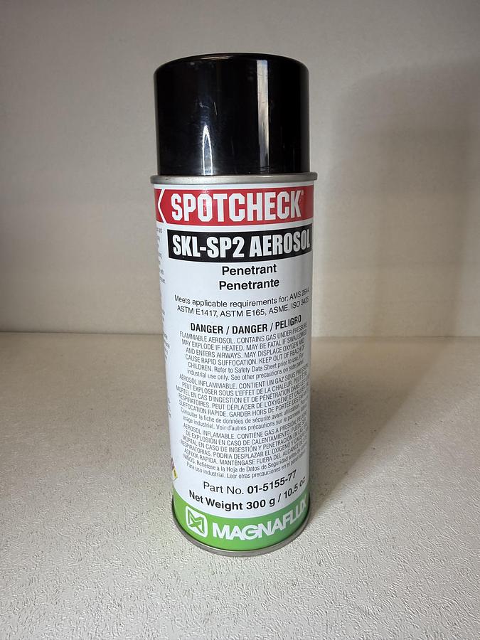 Used Magnaflux Spotcheck SKL-SP2 11.6oz Aerosol GHGC