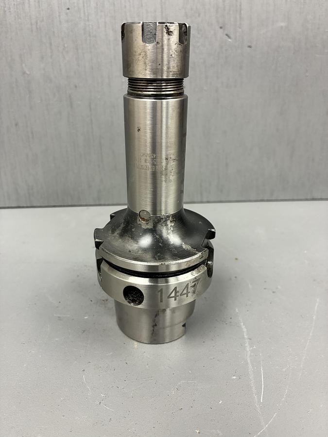 Used HSK A63 ER ER20X120 M E G2.5 20K RPM Collet Chuck Tool Holder HSKA63 GHC-6