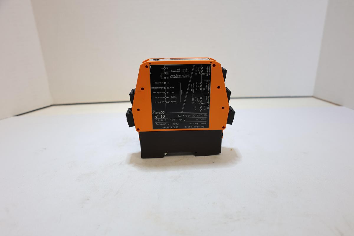 Used IFM Efector SR0150 Low Voltage Wire Break Relay 24VDC DIN Rail Used
