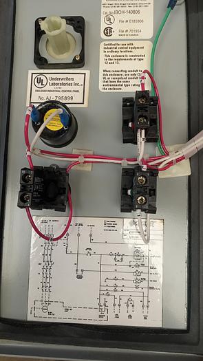 Used CoolJet Systems 2079 Control Panel GH88