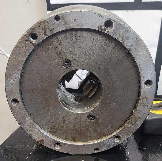 Used BISON 10" TWO-JAW LATHE CHUCK w/ PLAIN BACK MOUNT - GHA-177