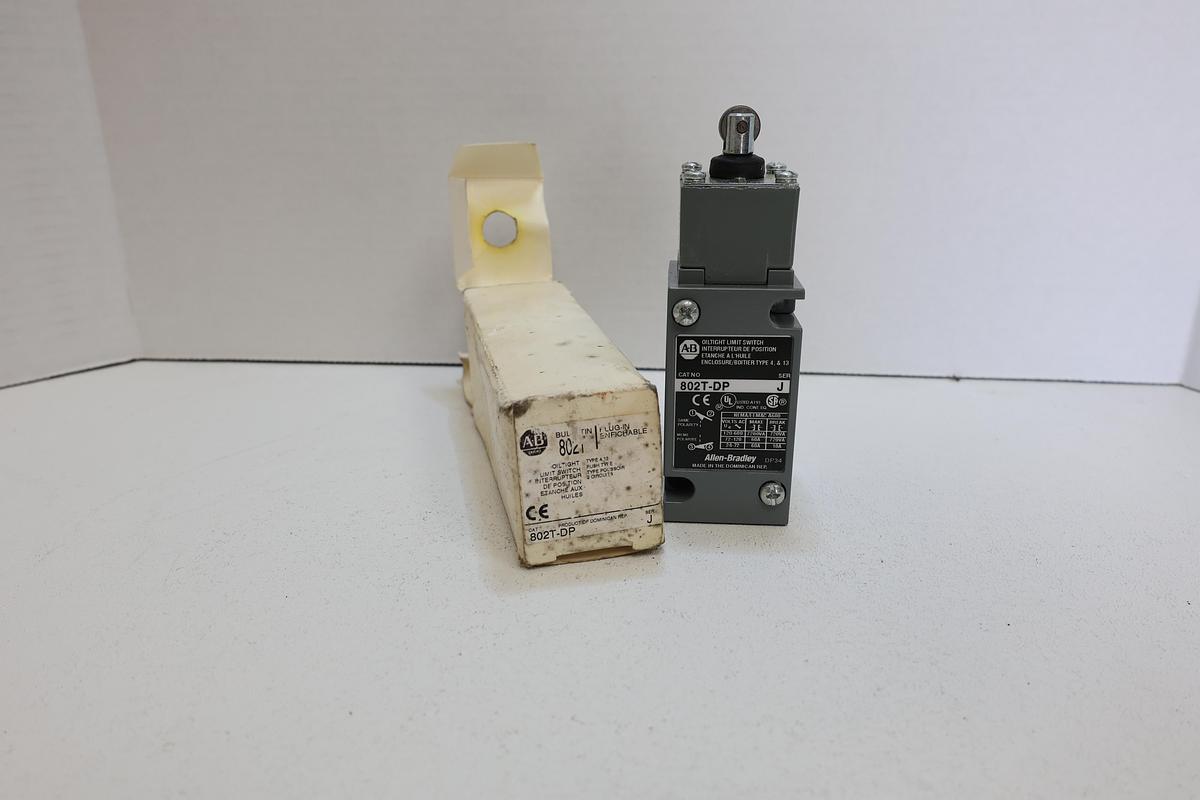 Allen Bradley 802T-DP Series J OilTight Limit Switch NIB Heavy Duty Industrial GHA-185