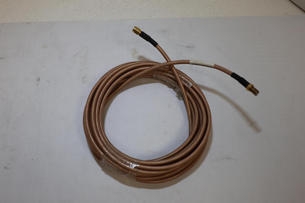 20-650-0140E REV02 RF Coax Cable Assembly SMA Male/Female 15 Ft New Tested