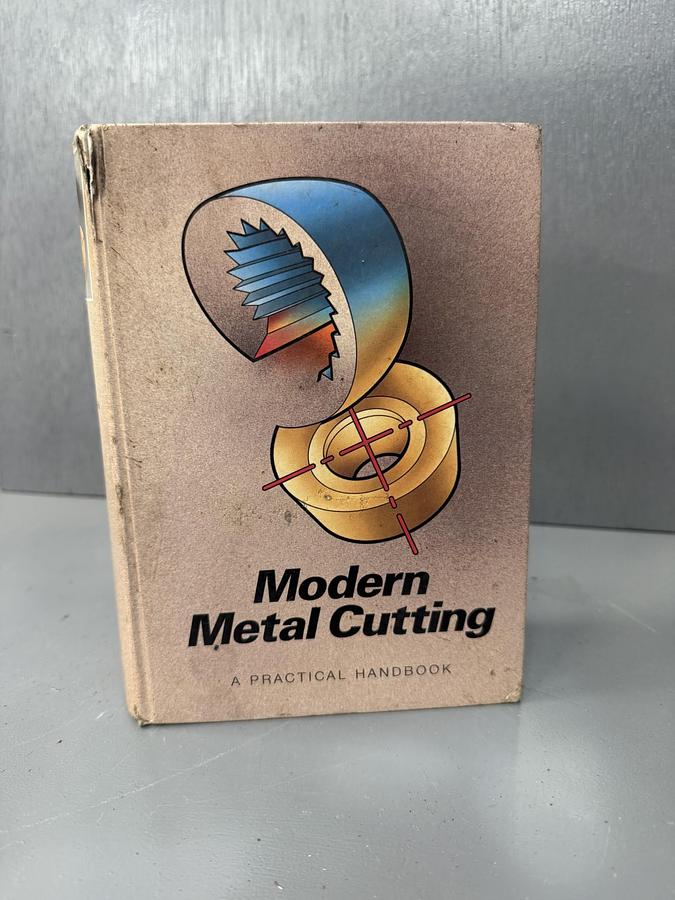 Used MODERN METAL CUTTING: A PRACTICAL HANDBOOK:USED HARDBACK SANDVIK 1996 GHA-SS6